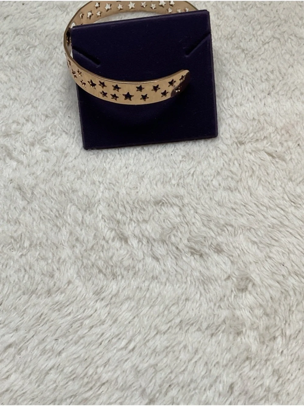 Gold Moon & Star Cutout Cuff Bracelet - Women Jewelry
